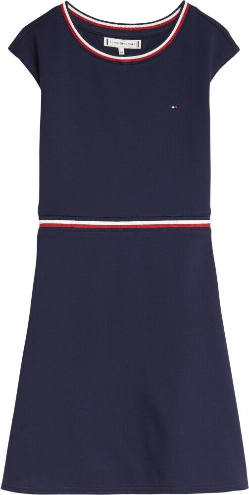 Tommy Hilfiger Essential Skater SS Dress Blå Female