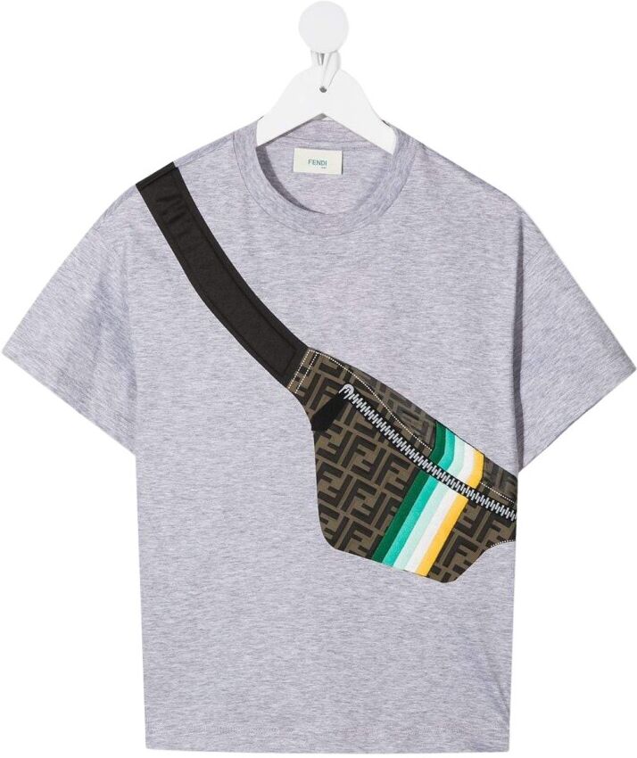 Fendi Belt Bag T-shirt Grå Male