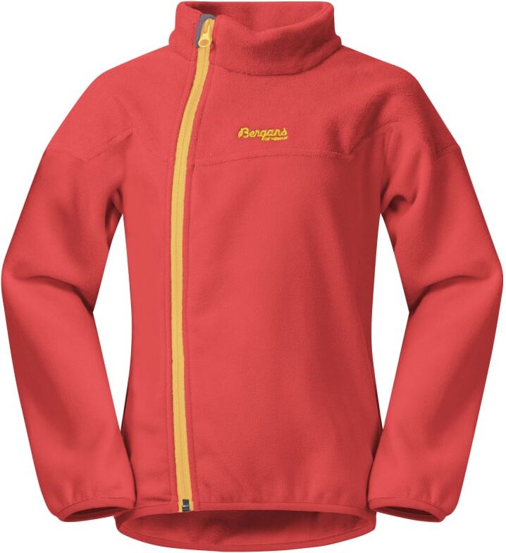 Bergans Ruffen Fleece Kids Jacket Rød