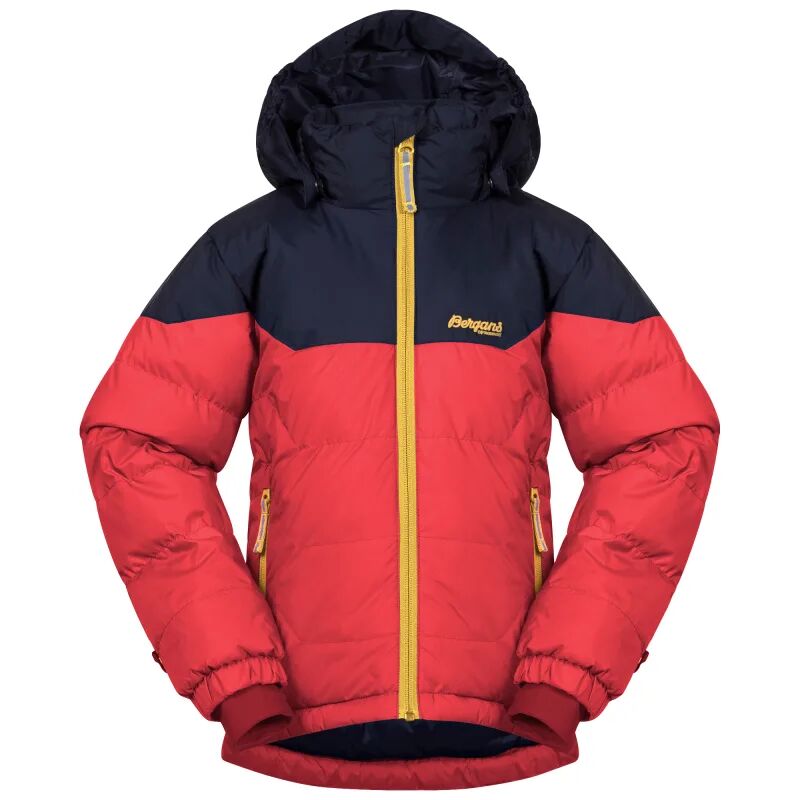 Bergans Ruffen Down Kids Jacket Rød