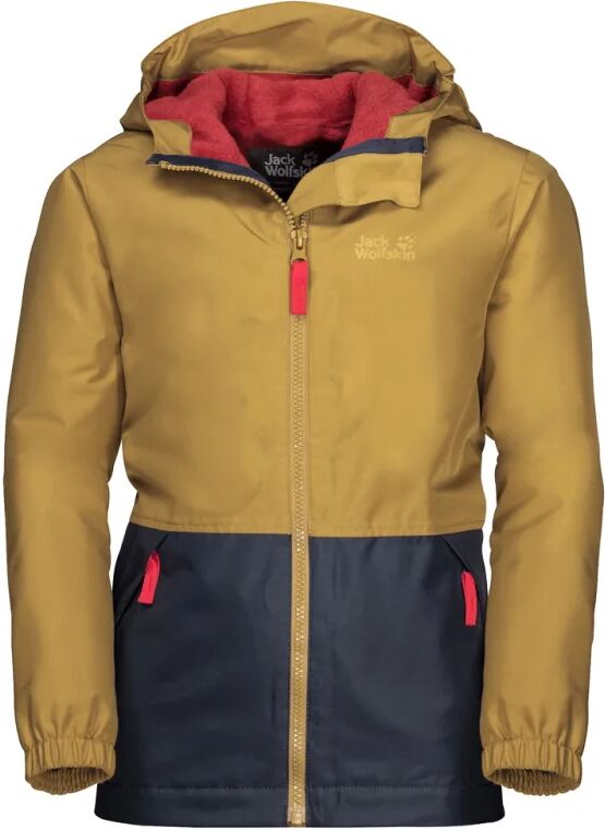 Jack Wolfskin Snowy Days Jacket Kids Gul