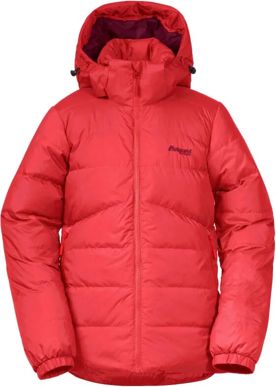 Bergans Røros Down Youth Girl Jacket Rød