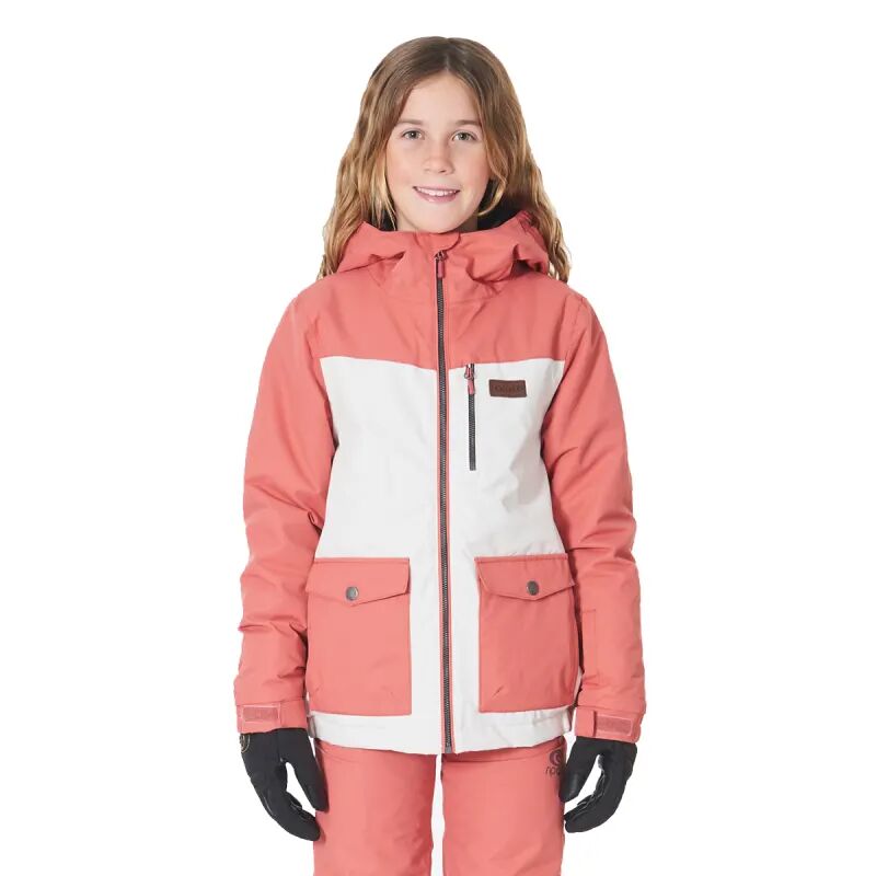 Rip Curl Kids Snake Snow Jacket Rosa