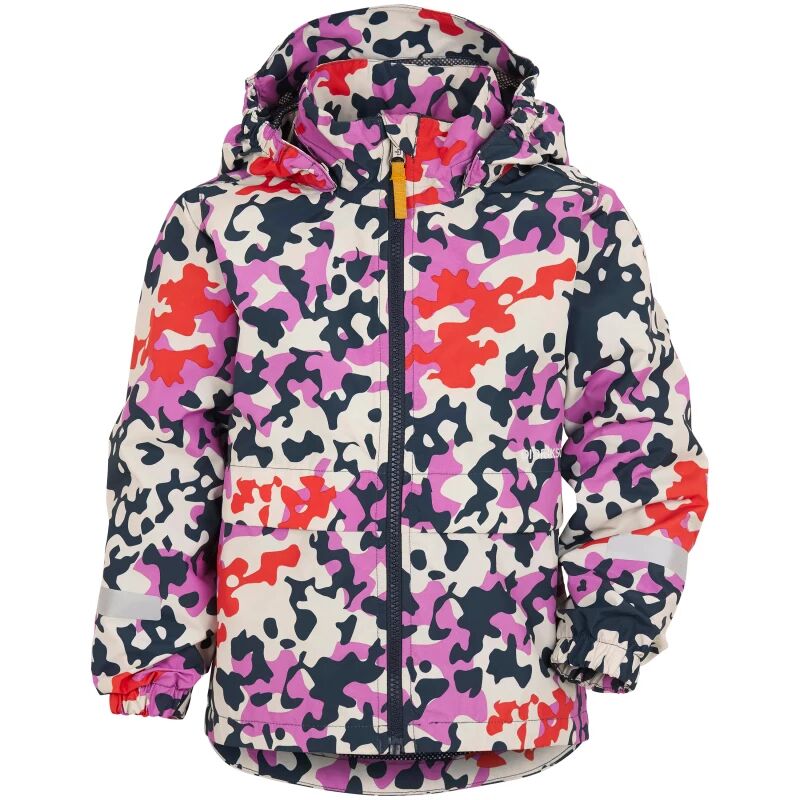 Didriksons Droppen Printed Kids Jacket 2 Rosa