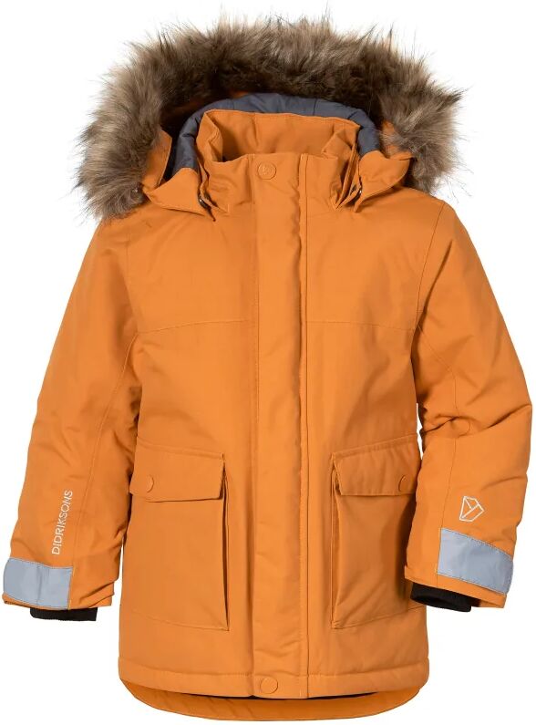 Didriksons Kure Kids Parka 4 Oransje