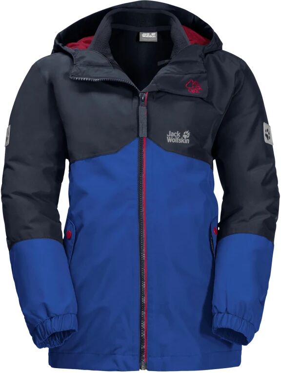 Jack Wolfskin Boys Iceland 3In1 Jacket Blå