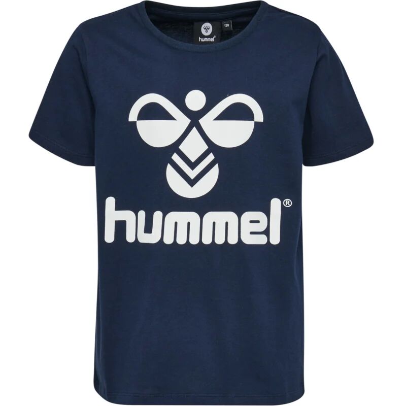 hummel Children's hmlTRES T-Shirt Short Sleeve Blå