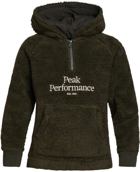 Peak Performance Junior Original Pile Half Zip Grønn