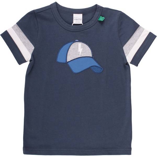 Fred's World By Green Cotton Fred`S World Skate Cap T-Shirt, Navy