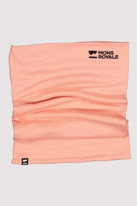 Mons Royale Double Up Neckwarmer Peach