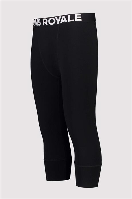 Mons Royale Cascade Merino Flex 200 3/4 Legging M's Black  XL