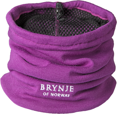 Brynje of Norway Brynje Arctic Hals m/nettingfor Violet  One Size