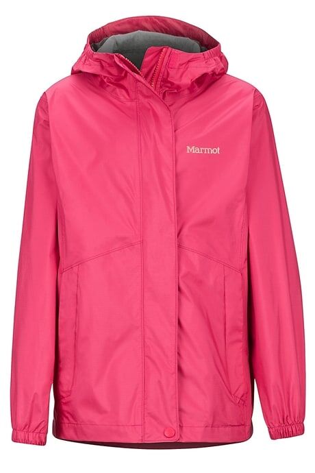 Marmot Girls PreCip Eco Jacket Disco Pink  XL/164