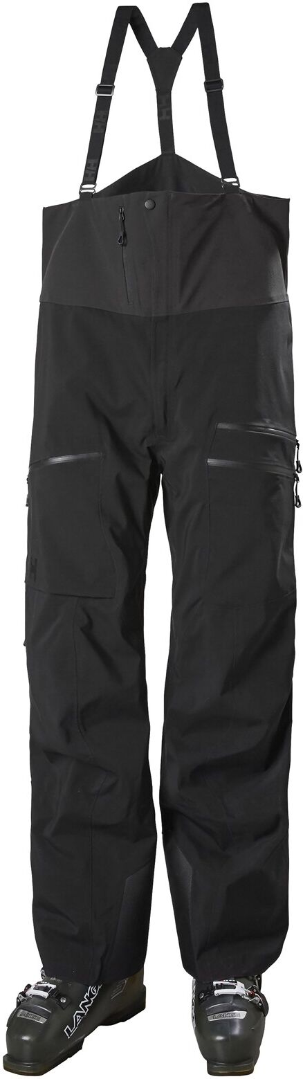 Helly Hansen Odin mountain 3L shell bib pant, herre Black  L