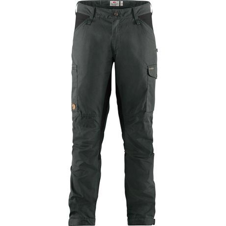 Fjällräven Kaipak Trousers, M's Dark Grey/Black  52