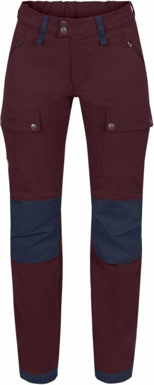 Fjällräven Keb Touring Trousers W's Dark Garnet/Night Sky  44