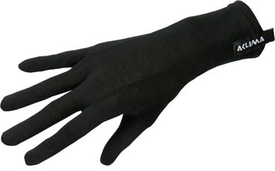 Aclima LW Liner Gloves, Black  XS