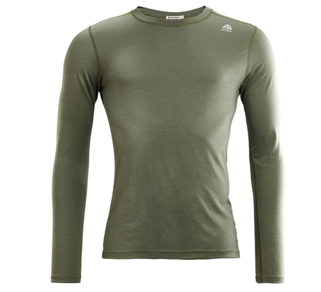 Aclima LightWool Crew Neck, Herre RangerGreen  XXL