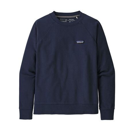 Patagonia W's P-6 Label Organic Crew Sweatshirt New Navy  S