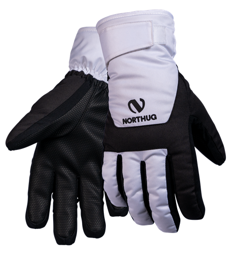 Northug Selli Insulated Glove, Unisex White  7/S
