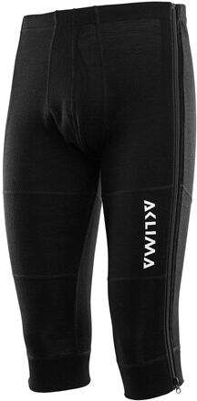 Aclima WarmWool 3/4 Zip Longs M's Jet Black  M