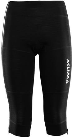 Aclima WarmWool 3/4 Zip Longs W's Jet Black  XS