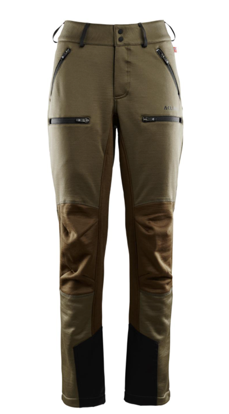 Aclima WoolShell Pants, W's Capers Dark Earth  L