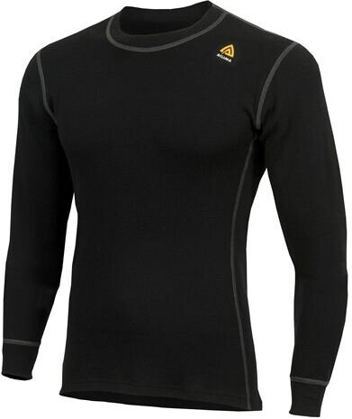 Aclima WarmWool Crewneck M's Jet Black  XL