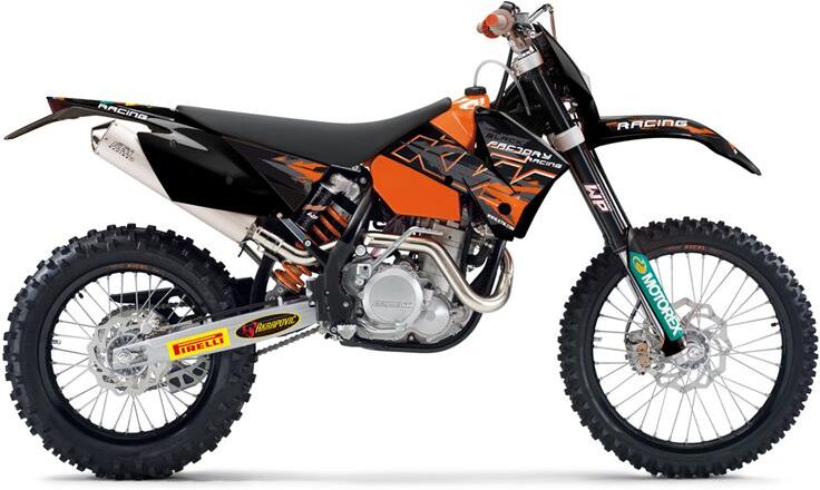 Ktm Factory Dekalkit Ktm Sx 125-450 05-06, Exc 125-525 05-07