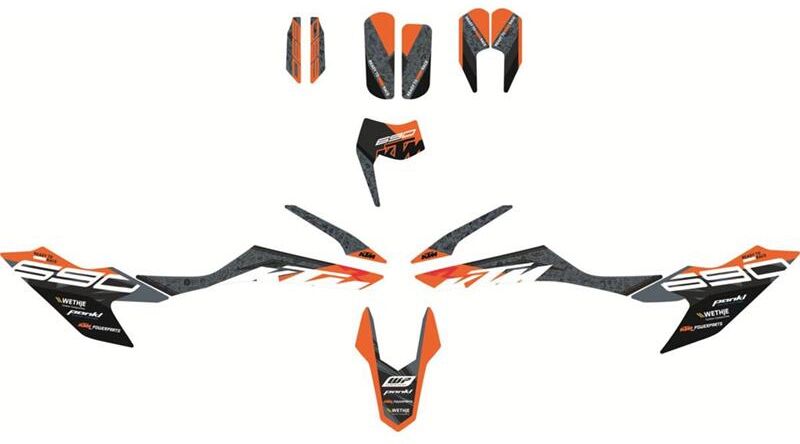 Ktm Factory Dekalkit Ktm 690 Enduro / Smc  R 2021->