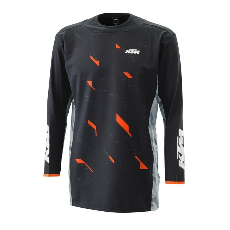 Ktm Racetech Mx-Trøye, 2xl Sort/grå/oransje   2XL