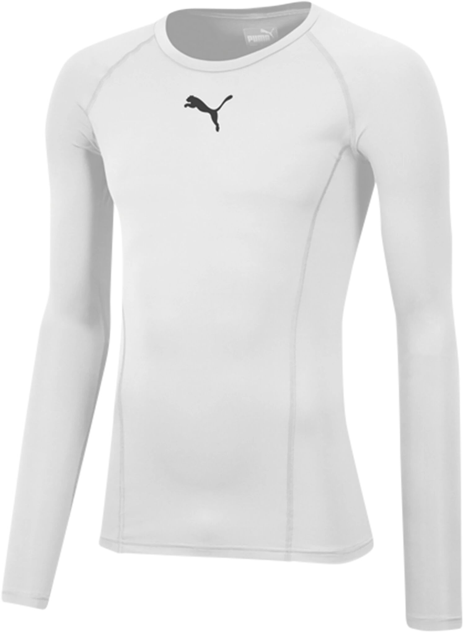 Puma LIGA Baselayer Tee LS Jr, kompresjonstrøye junior 164 Puma White