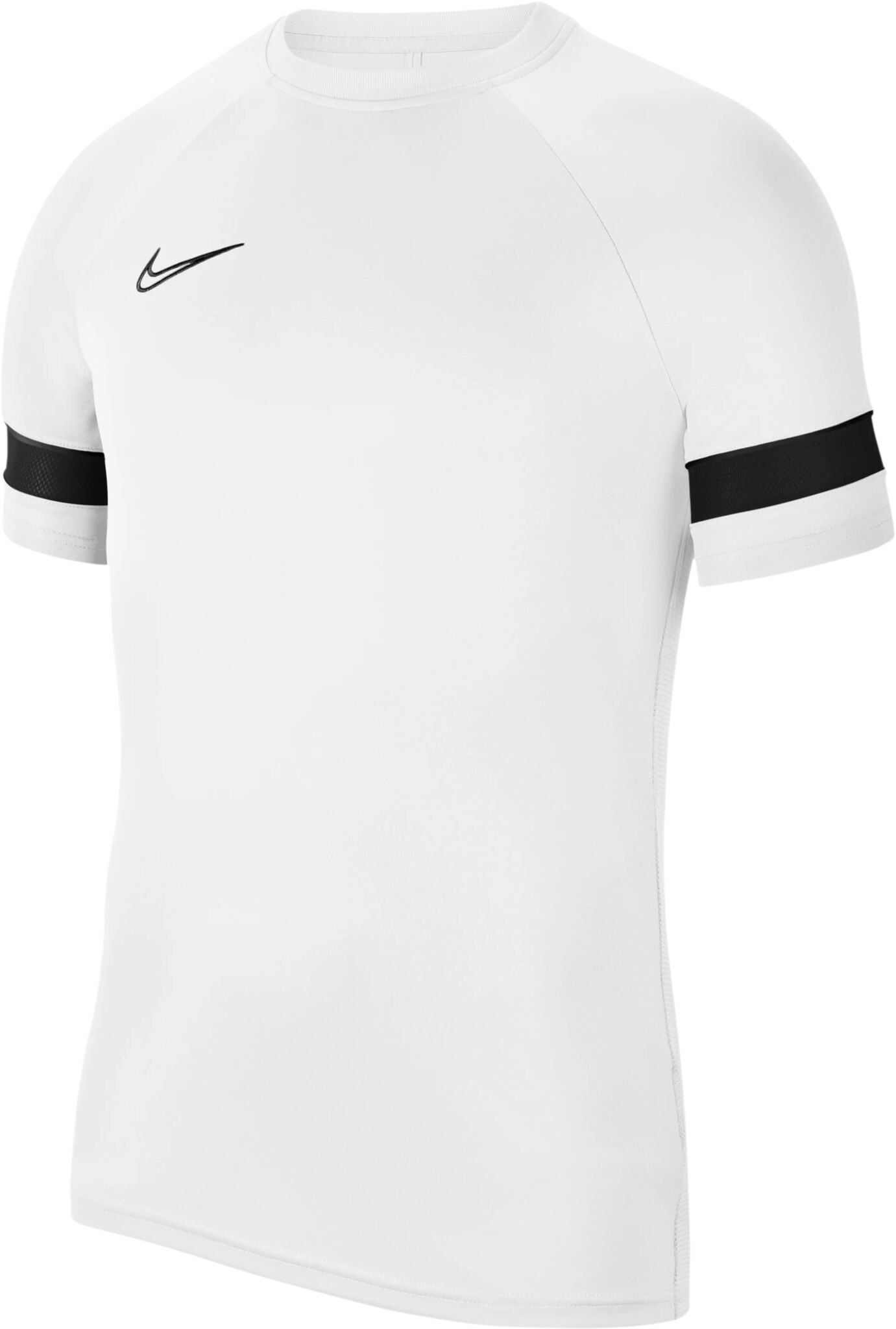 Nike Y NK DRY ACADEMY 21 TOP SS, treningstrøye junior 152 White/Black/Black/Bl