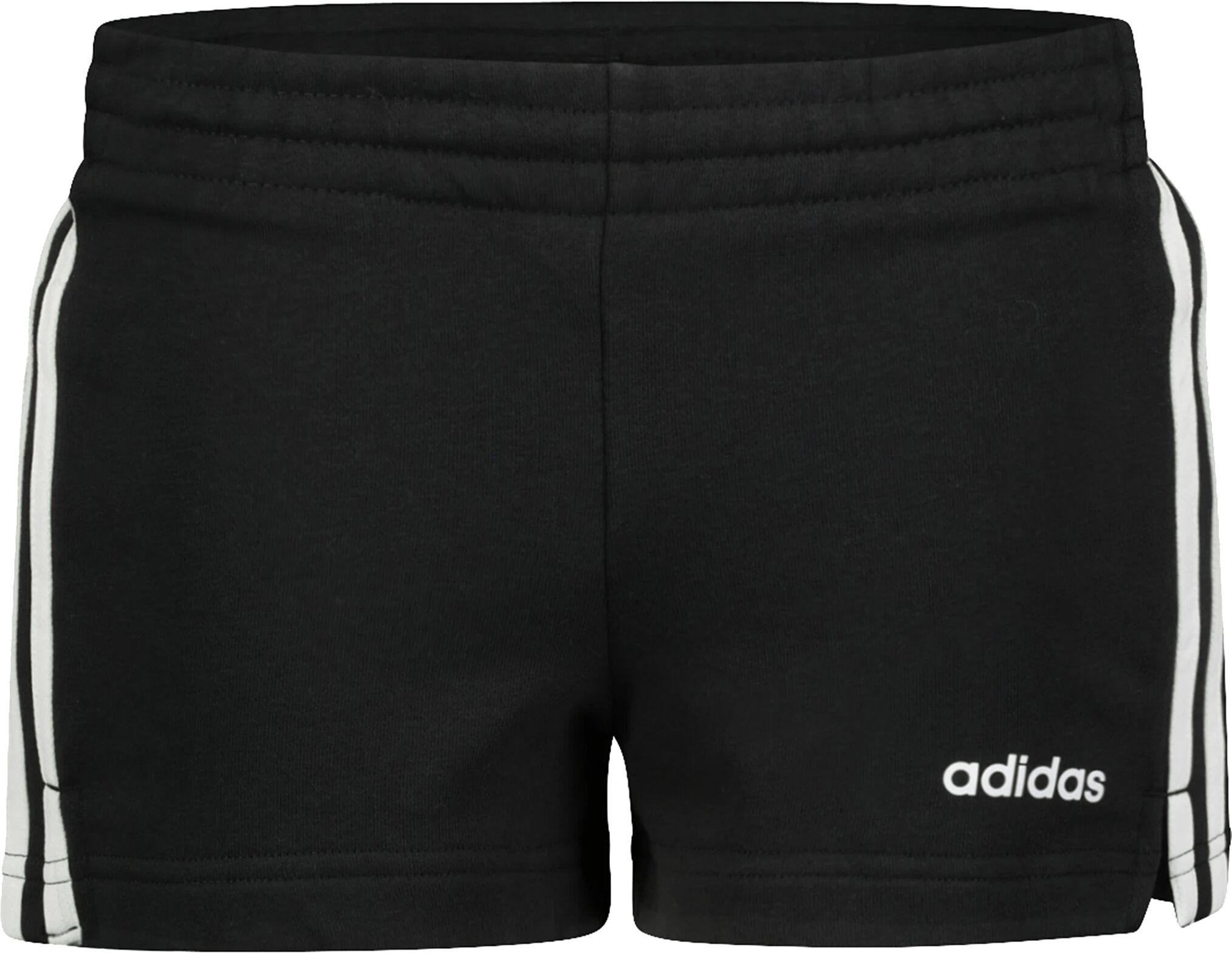 adidas Essential 3-Stripes Shorts, junior 152 BLACK/WHITE