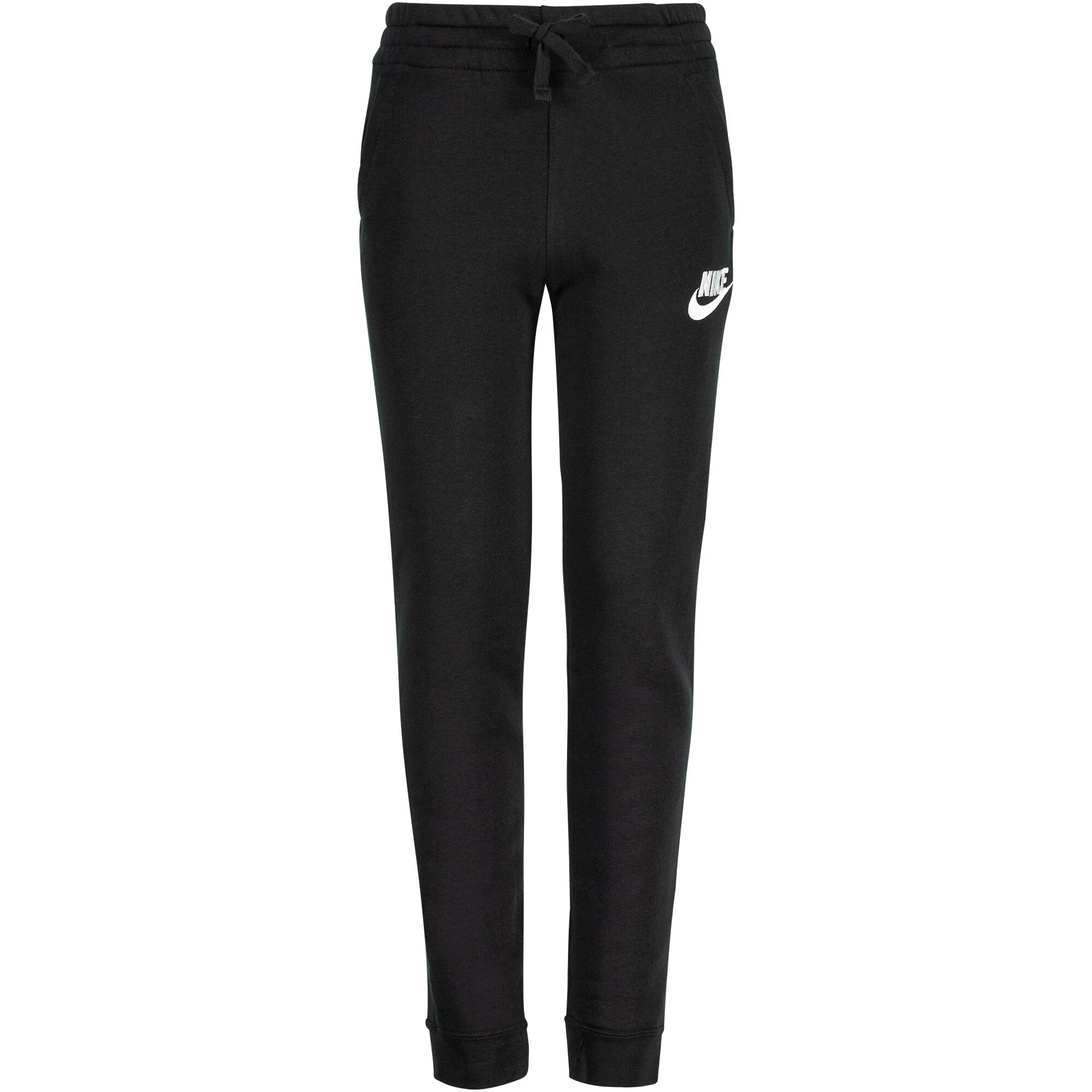 Nike Sportswear Club Fleece Pants, joggebukse junior S BLACK/BLACK/WHITE