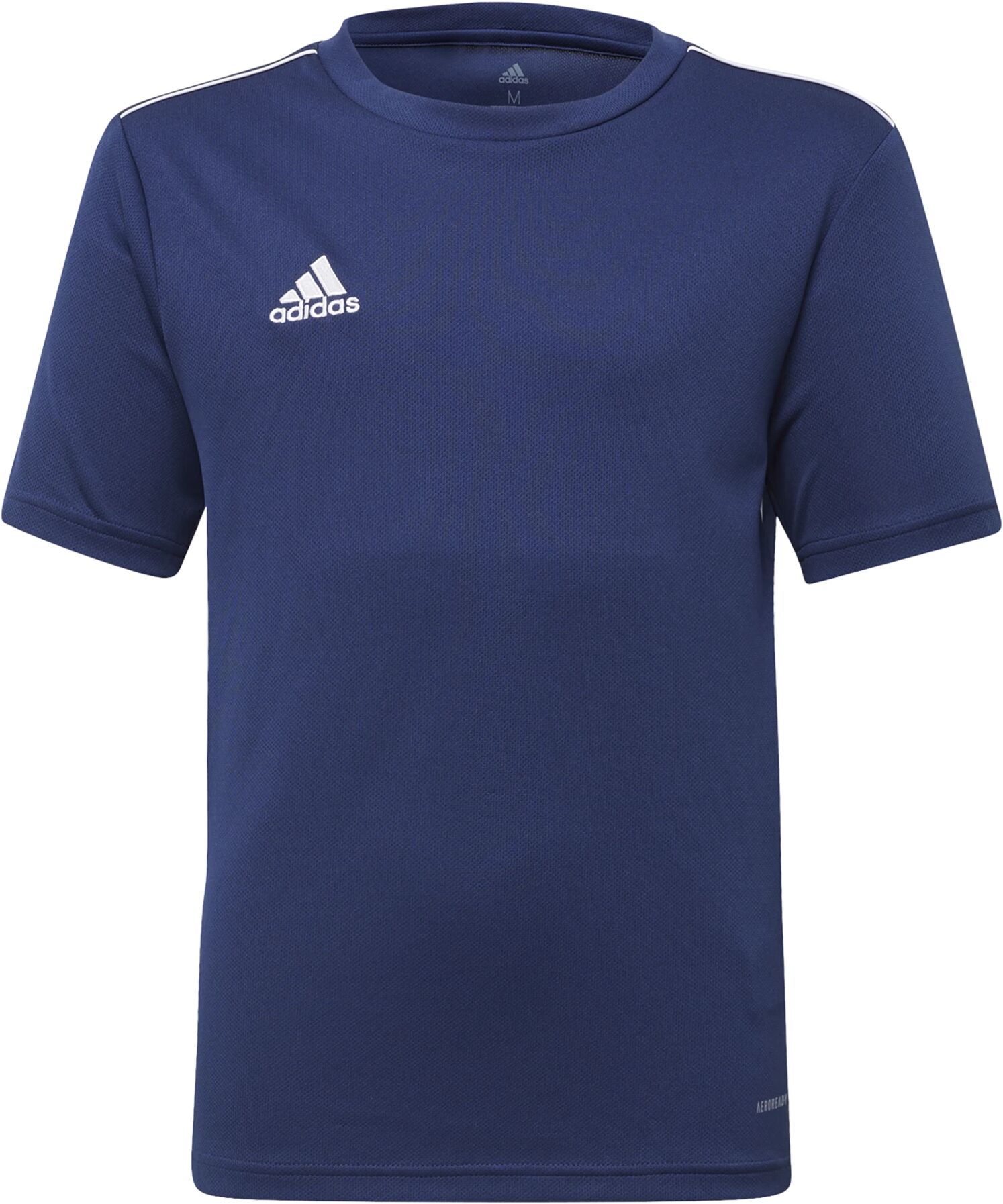 adidas CORE18 JSY Y, treningstrøye junior 140 Dark Blue/White