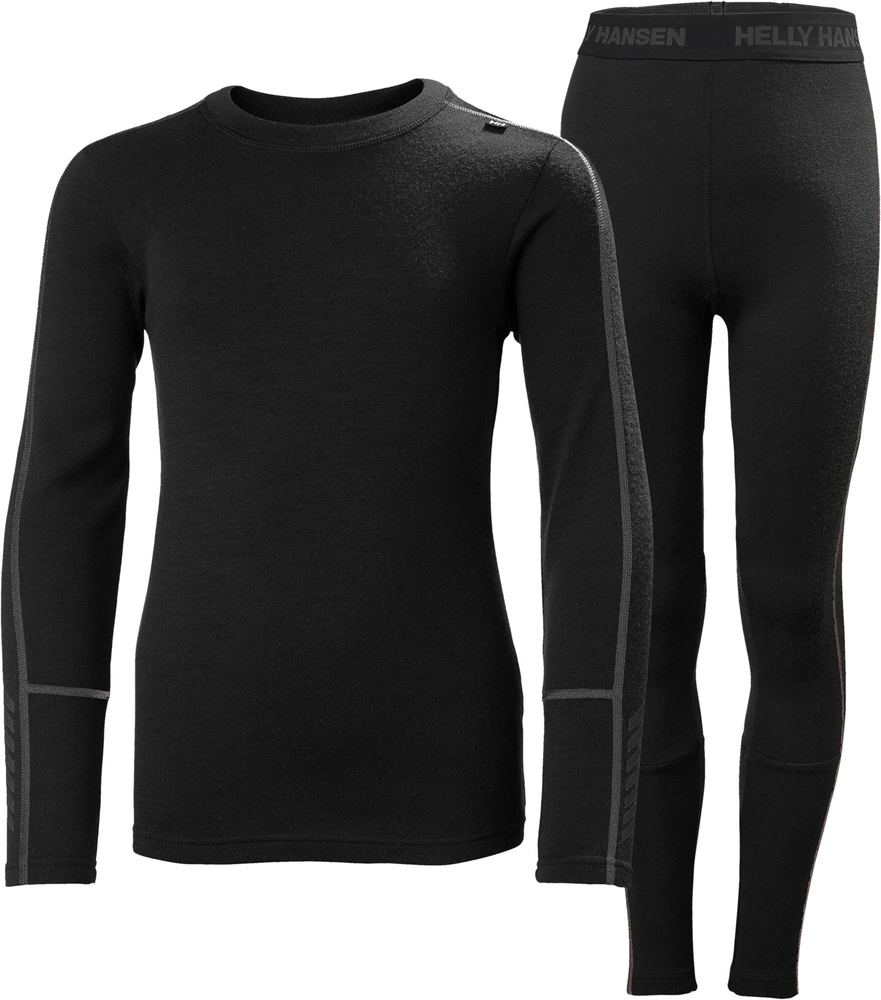 Helly Hansen Lifa Merino Midweight Set, ullundertøysett junior 12 990 Black