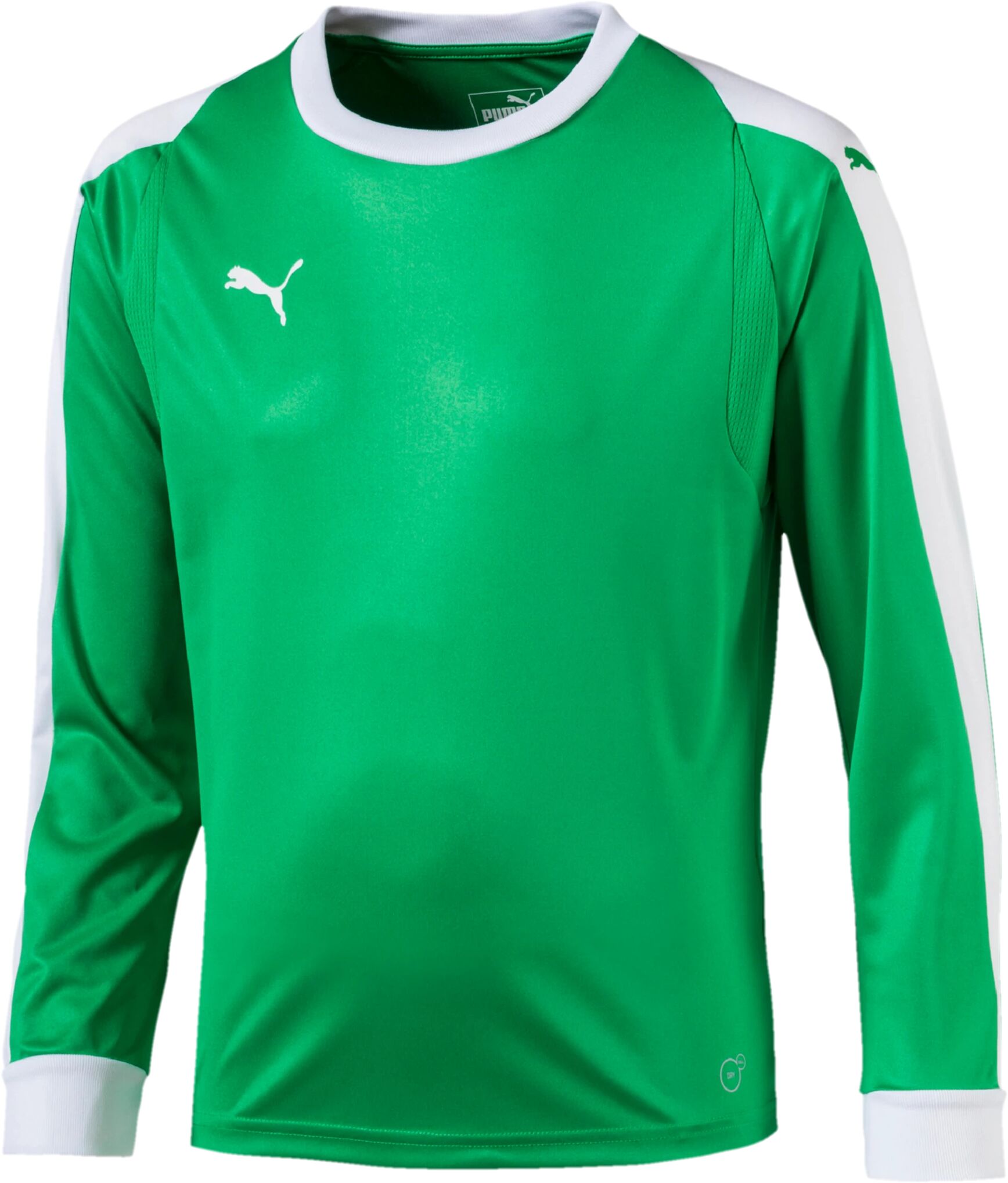 Puma LIGA GK Jersey, keepertrøye junior 152 Bright Green-puma Wh