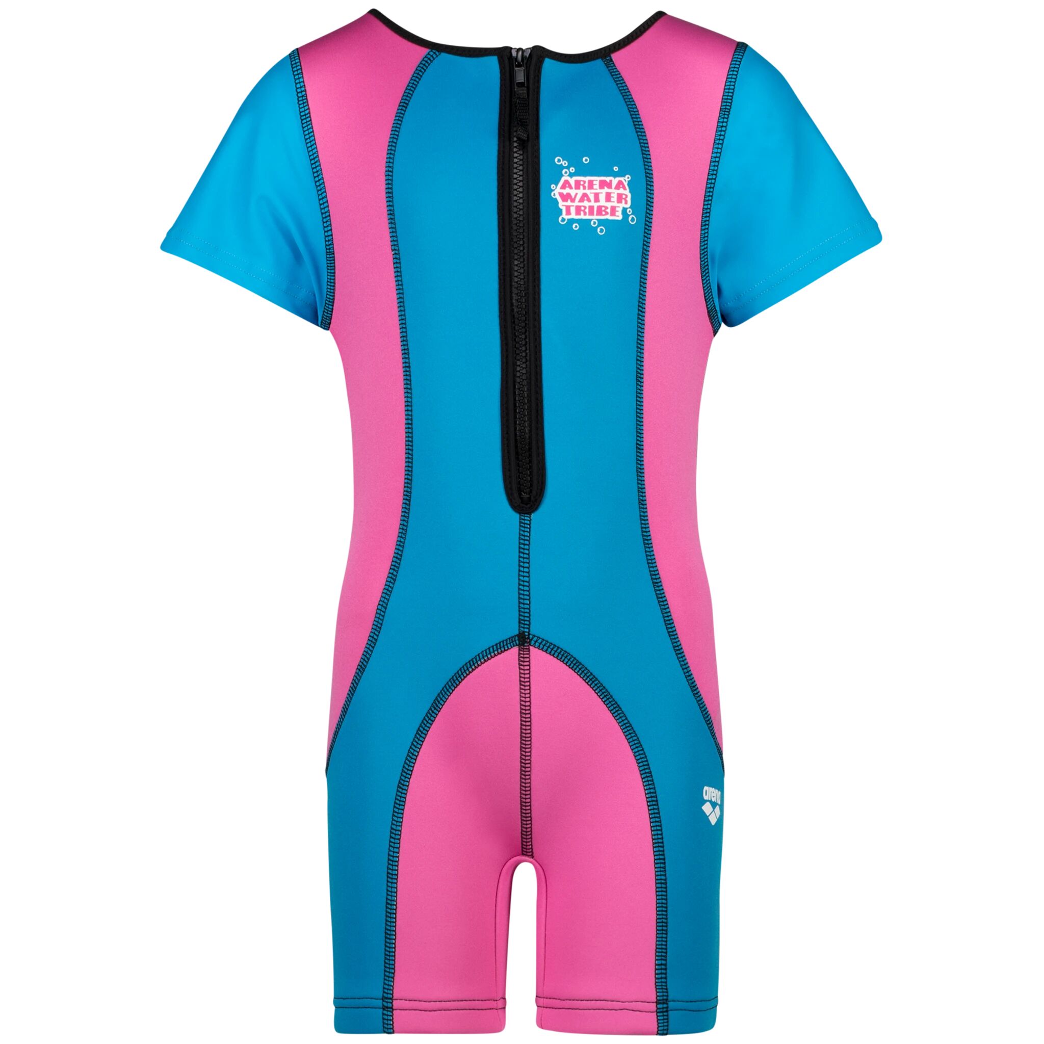 Arena Awt Warm Suit, våtdrakt barn 1-2 Fuchsia,Blue