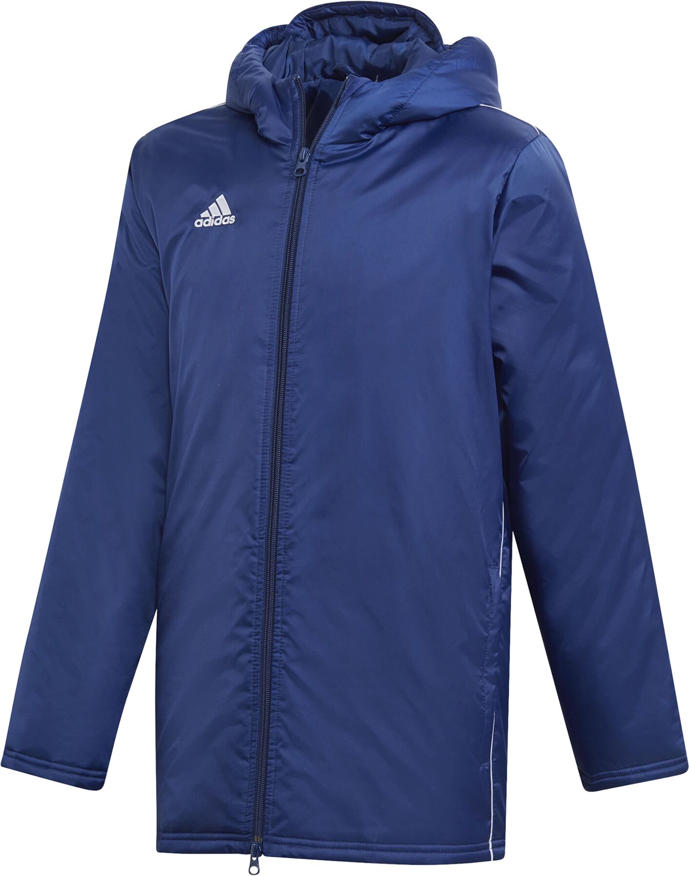 adidas CORE18 STD JACKET Y, treningsjakke junior 128 DKBLUE/WHITE