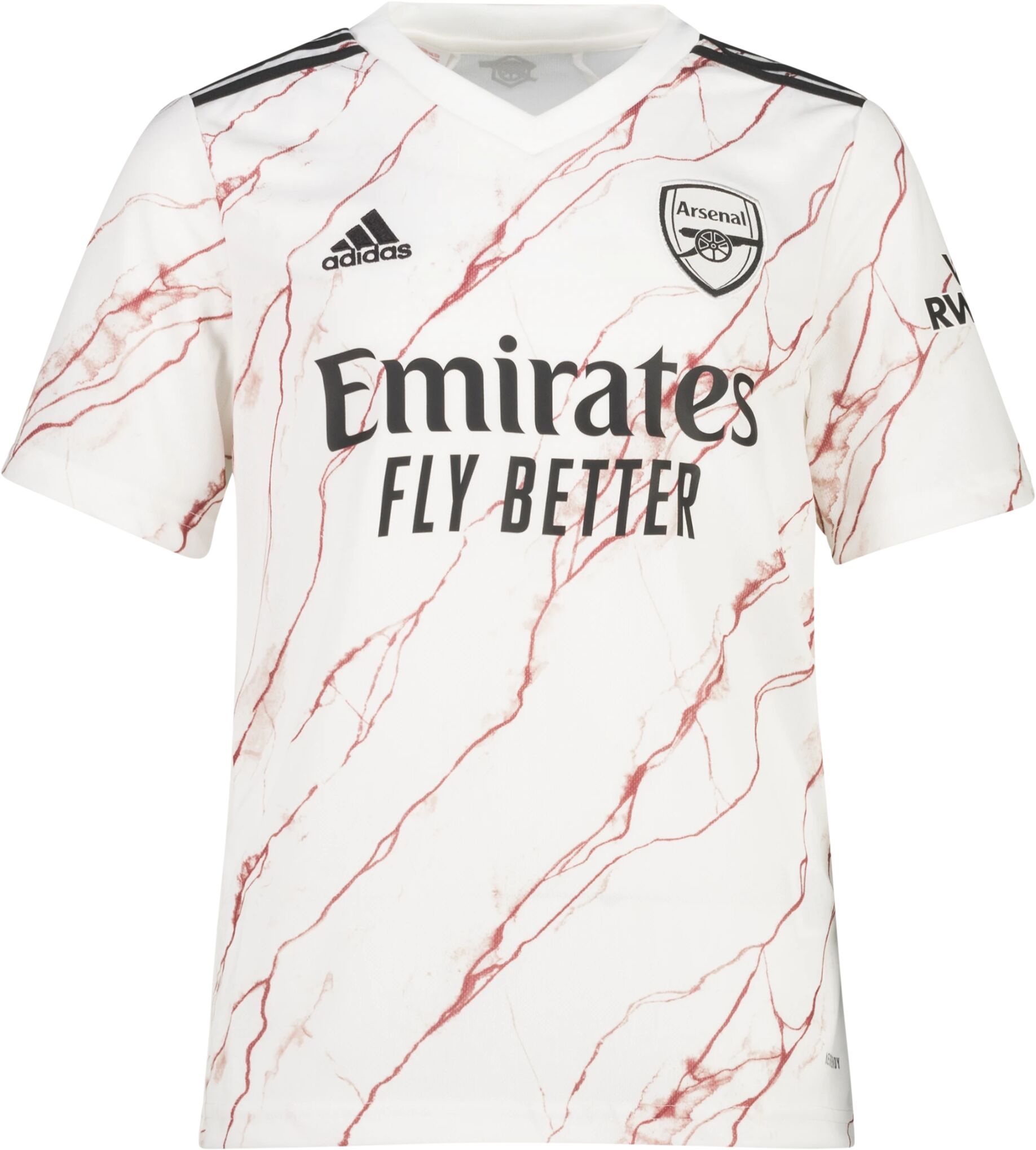 adidas Arsenal Fc Away Jersey 20/21, fotballdrakt junior 152 Cloud White/black