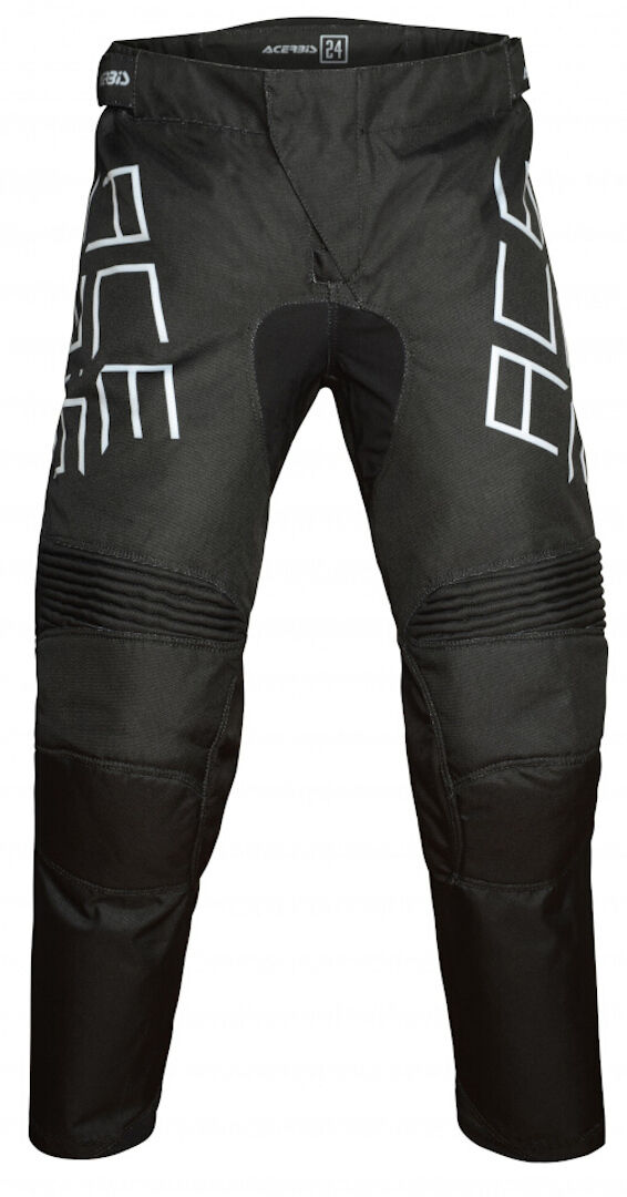 Acerbis Mx Track Kids Motocross Pants Spodnie Motocrossowe Dla Dzieciczarny