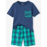 VERTBAUDET Pijama skate, para menino azul-oceano