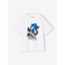 T-shirt Sonic® the Hedgehog, para criança branco