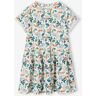 VERTBAUDET Vestido estampado, para menina branco estampado