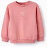 ZY Sweat Cardada para Menina 'Sweet Dreamer', Rosa