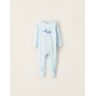 ZY BABY Babygrow em Jersey de Algodão para Bebé Menino 'Mini Elephant', Azul