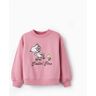 Sweat de Algodão para Menina 'Snoopy', Rosa