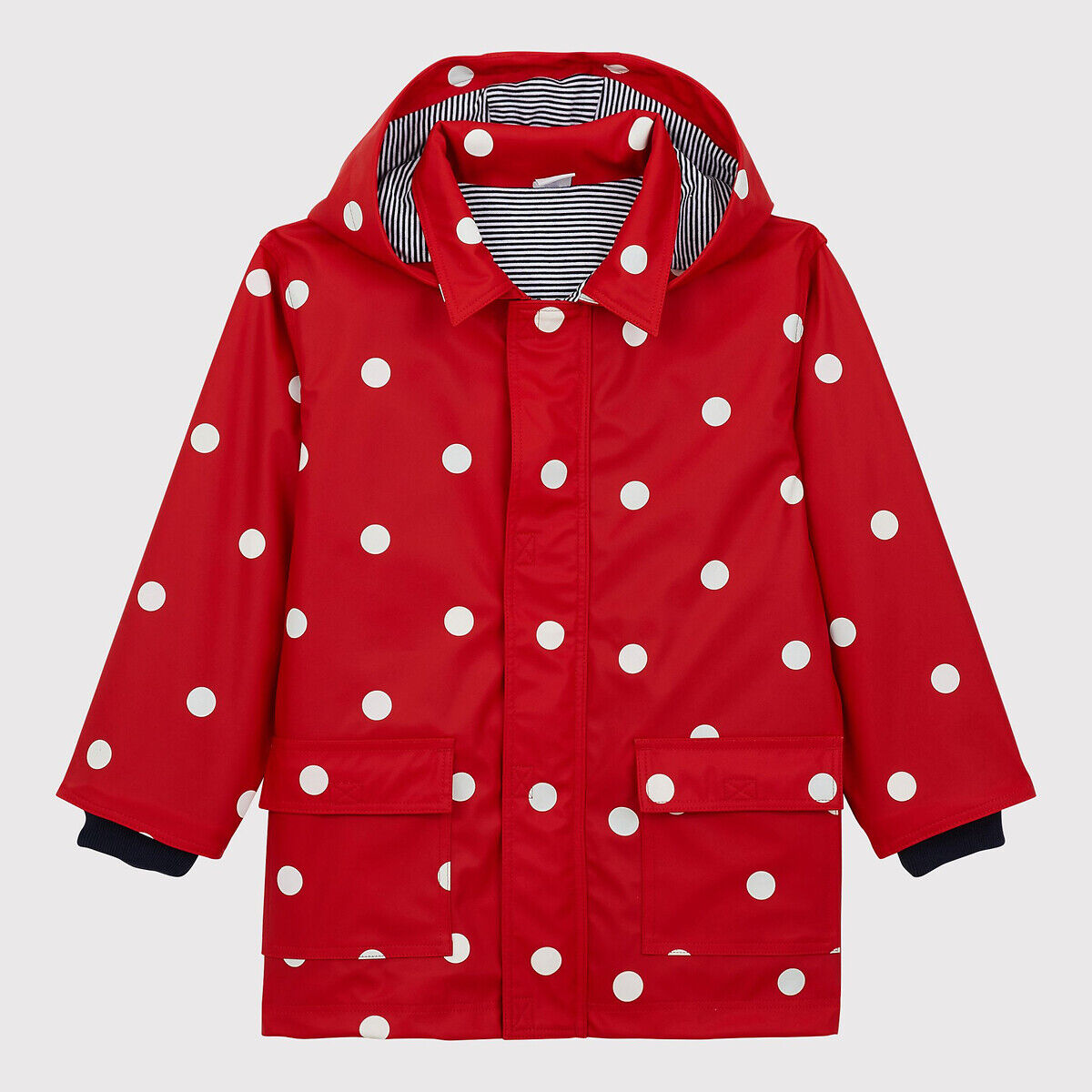 Petit Bateau Impermeável às bolas, 3 - 12 anos   vermelho às bolas