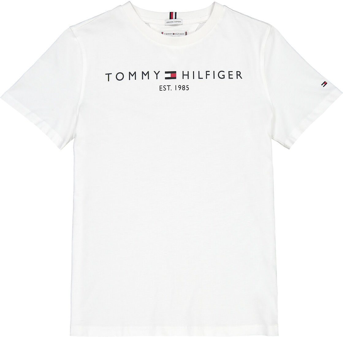 Tommy Hilfiger T-shirt, 10-16 anos   Branco